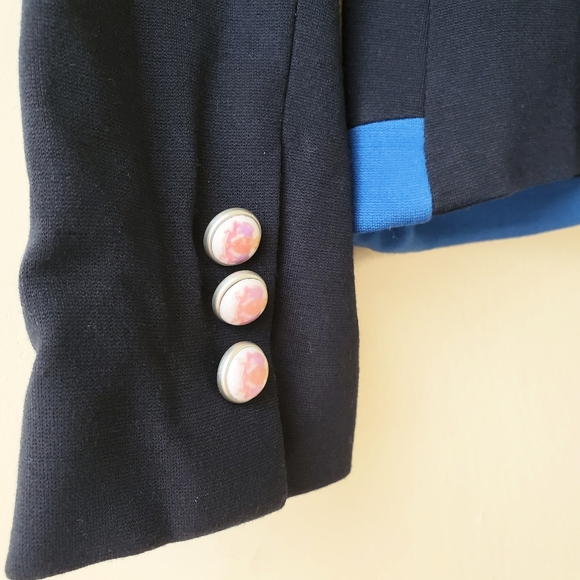 Tristan Preppy Two-toned Jacket - Picture 4 of 4